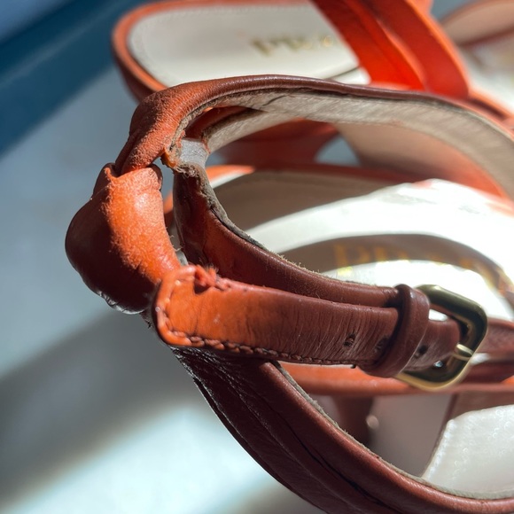 PRADA Platform Pumps. 🧡 - Picture 6 of 16